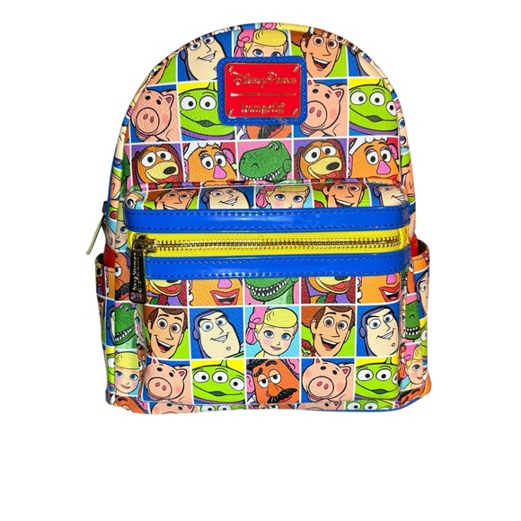 Loungefly Disney Pixar Toy Story Characters Mini Backpack NWT